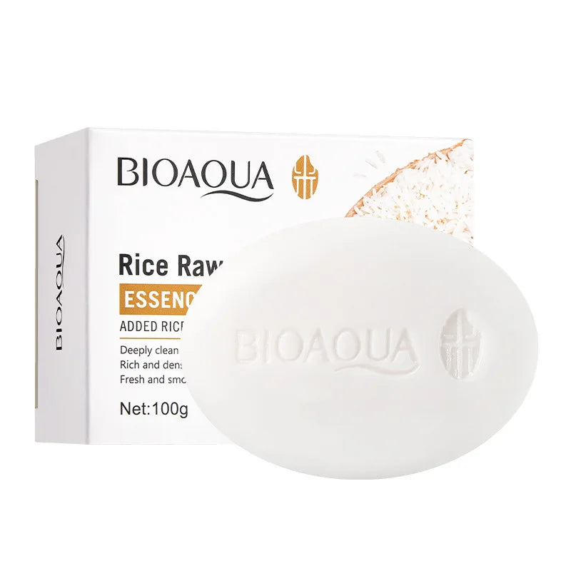 BIOAQUA White Rice Raw Pulp Cleansing Bar