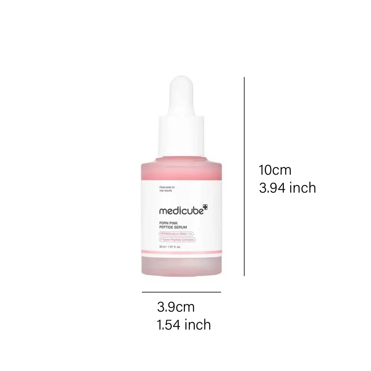 Medicube Salmon DNA PDRN Pink Peptide Serum,Smooth&Fast-Absorbing,Refreshing&Non-Sticky,Moisturizing Feel,K-Beauty,Korean Makeup