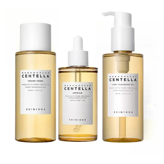 SKIN1004 Madagascar Centella 3-Step Essentials Set – Reinigung, Toner & Serum