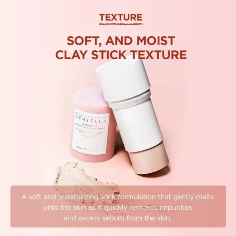 SKIN1004 Madagascar Centella Poremizing Duo – Clay Stick & Deep Cleansing Foam