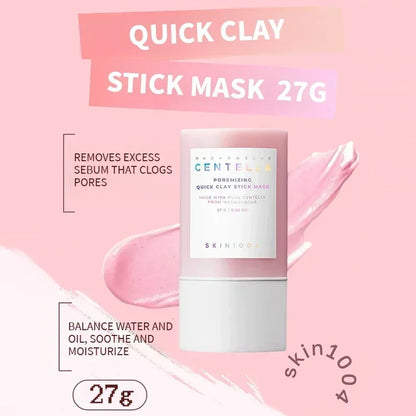 SKIN1004 Madagascar Centella Poremizing Duo – Clay Stick & Deep Cleansing Foam