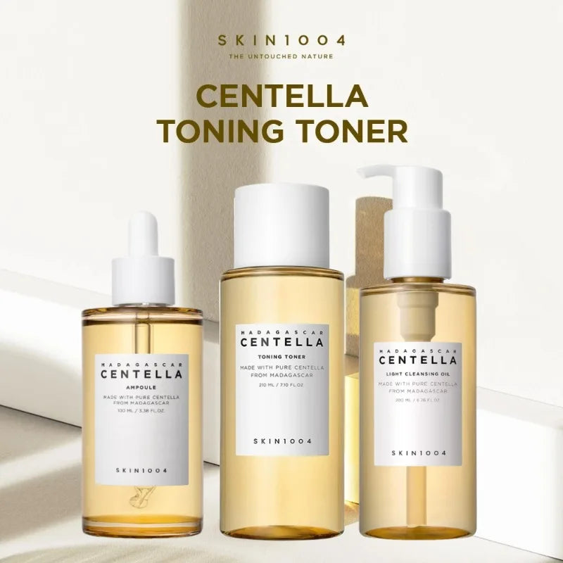 SKIN1004 Madagascar Centella 3-Step Essentials Set – Reinigung, Toner & Serum
