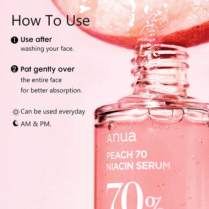 ANUA Peach 70 Niacinamide Serum