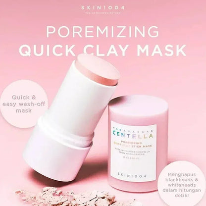 SKIN1004 Madagascar Centella Poremizing Duo – Clay Stick & Deep Cleansing Foam