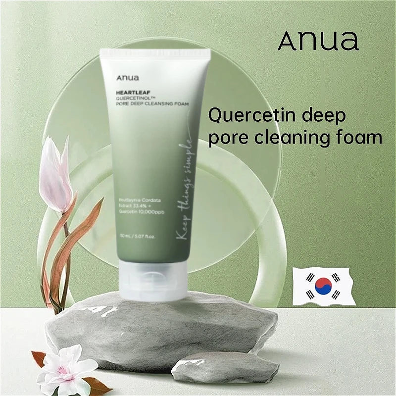 ANUA Vitamin E Cleansing Oil und Heartleaf Pore Deep Cleansing Foam