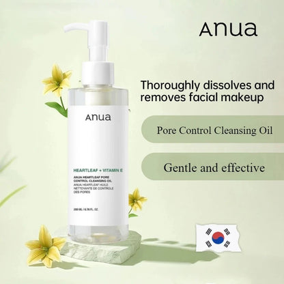 ANUA Vitamin E Cleansing Oil und Heartleaf Pore Deep Cleansing Foam