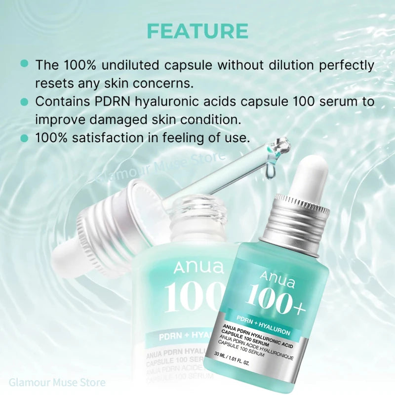 ANUA PDRN Essence Hyaluronic Acid Capsule 100