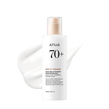 ANUA Rice 70 Glow Milky 3-Step Set – Reinigung, Toner & Lotion