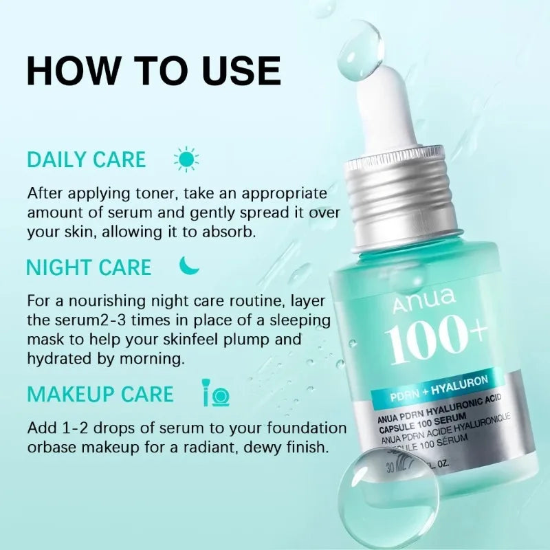 ANUA PDRN Essence Hyaluronic Acid Capsule 100