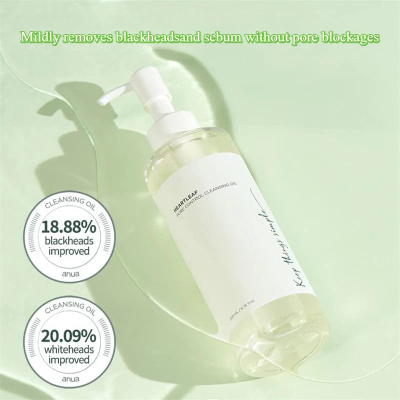 ANUA Vitamin E Cleansing Oil und Heartleaf Pore Deep Cleansing Foam